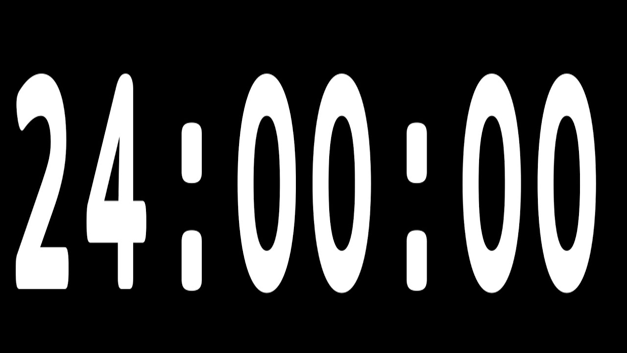 1 day timer | 24 hour timer | 1440 minute timer