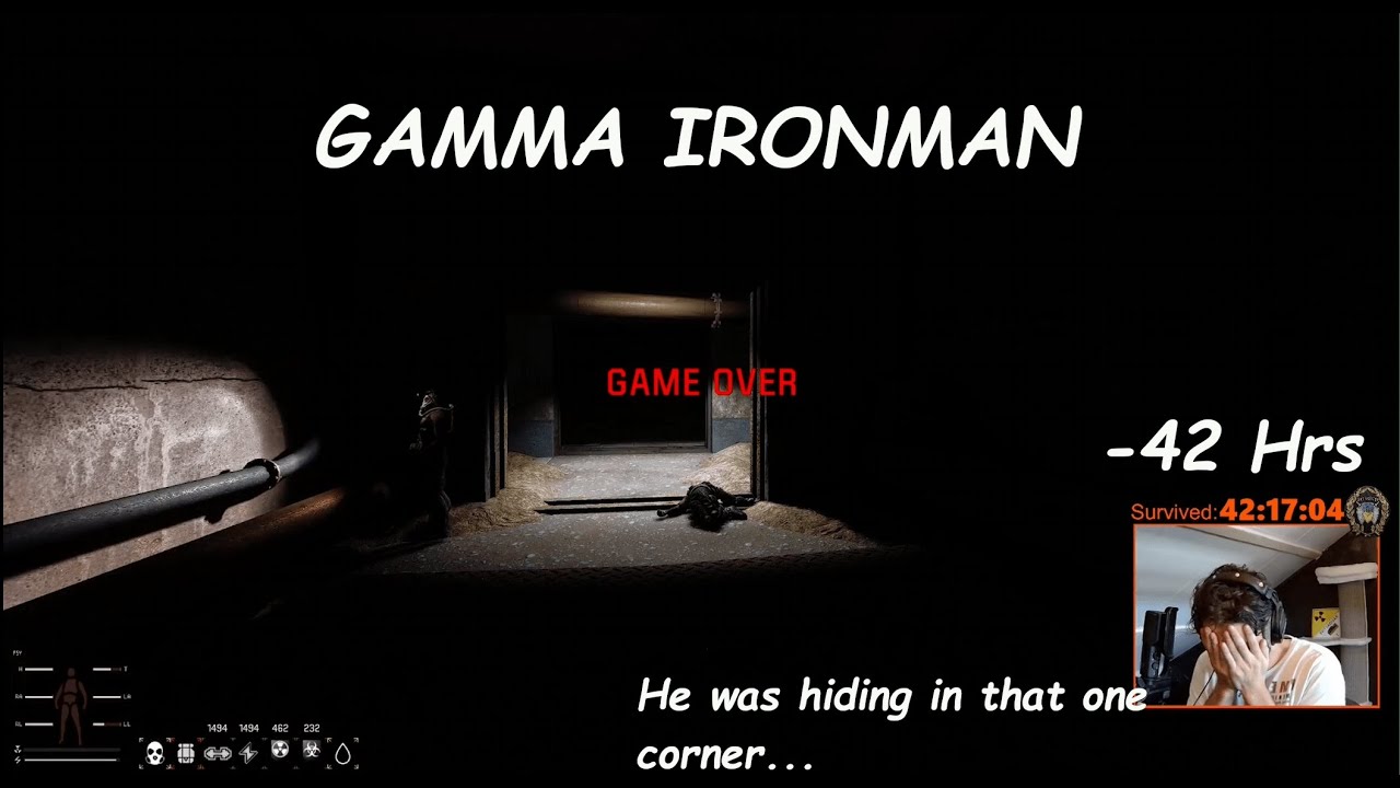 Stalker Anomaly Gamma Community Ironman/Invictus Death Compilation