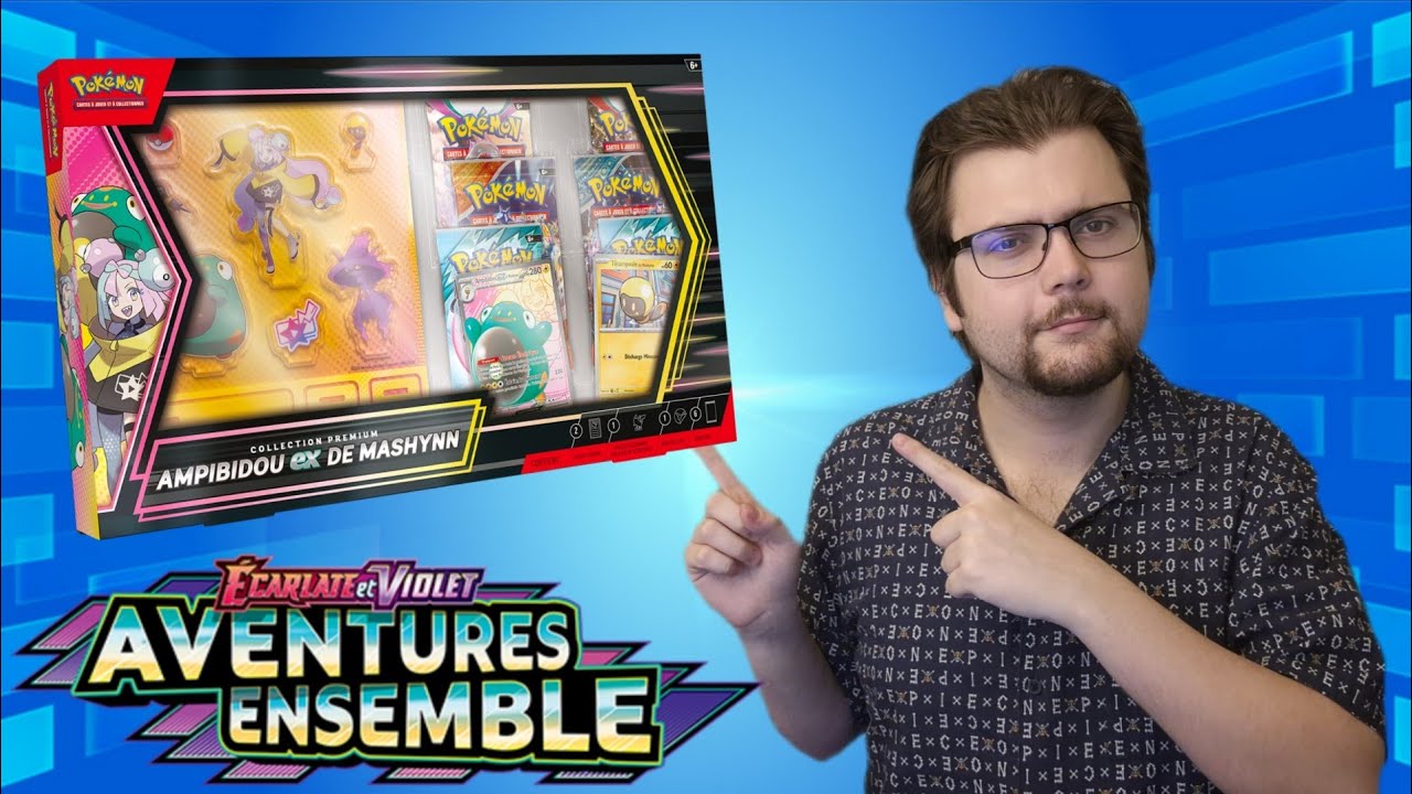 OUVERTURE D'UN COFFRET AMPIBIDOU EX DE MASHYNN ! [POKÉMON]