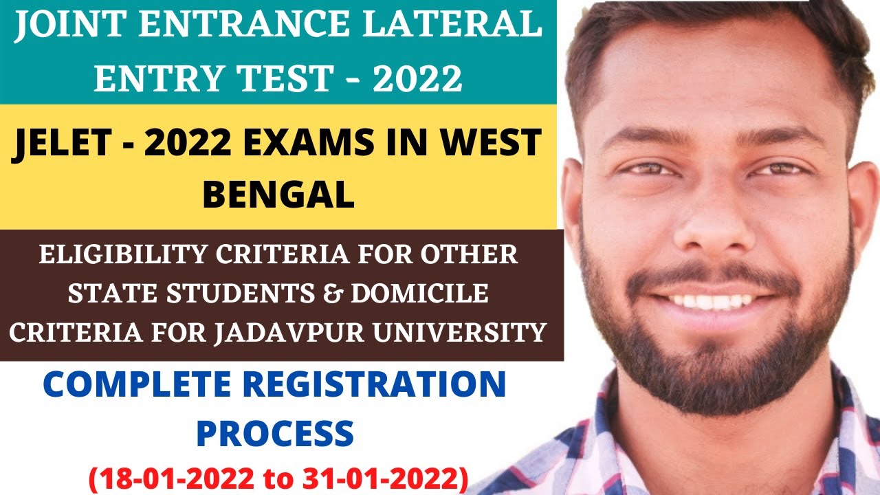 JELET 2022 EXAMS IN WEST BENGAL | ELIGIBILITY CRITERIA & NEW SYLLABUS PATTERN | OTHER STATE STUDENTS