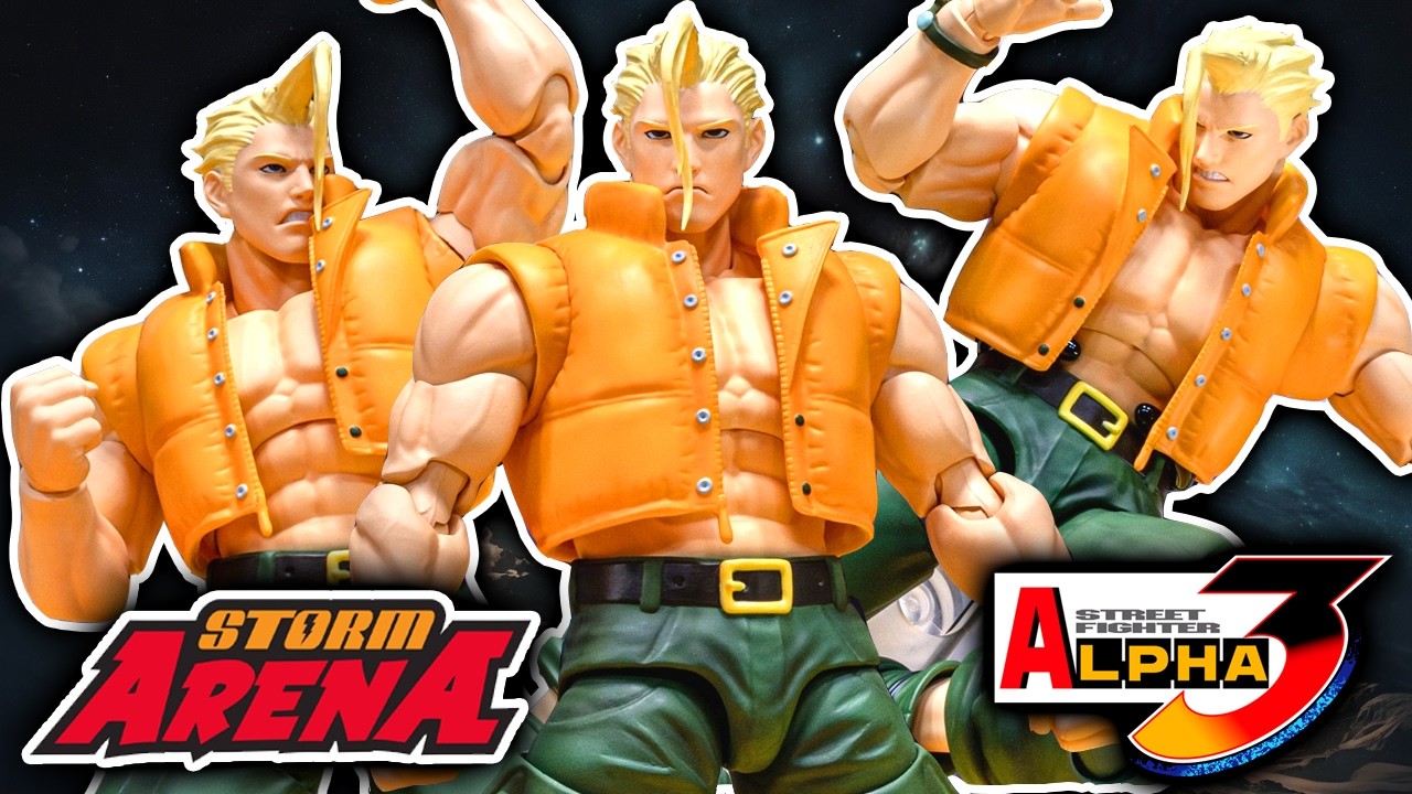 Обзор фигурки Чарли Нэша из игры Storm Arena Street Fighter Alpha 3! Посмотрите видео перед покуп...