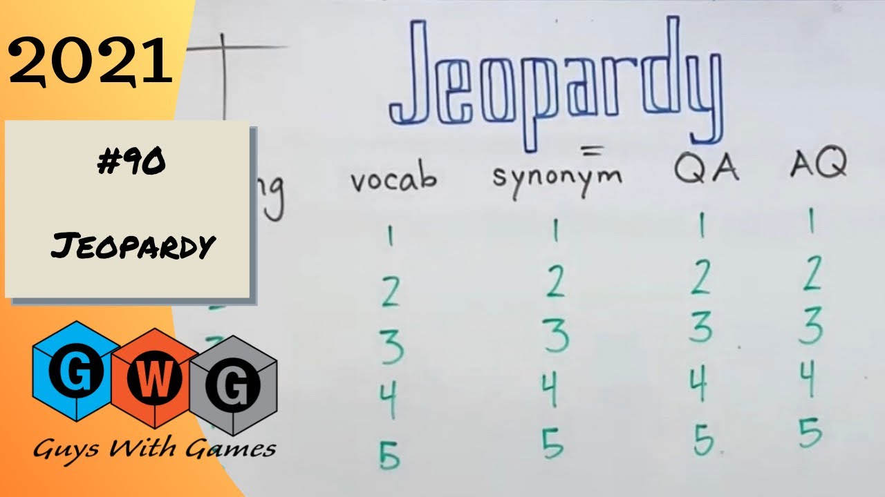 ESL Games (GWG) #90 Jeopardy