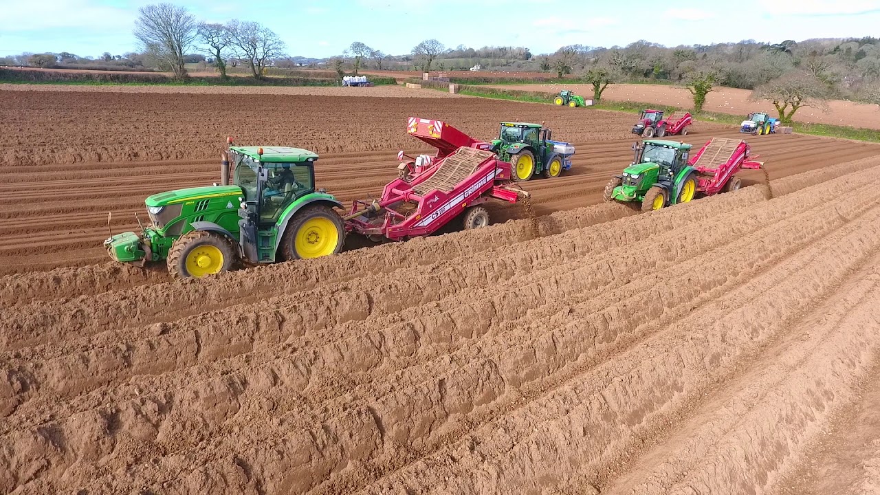 Potato planting F.G Pryor & Son Ltd