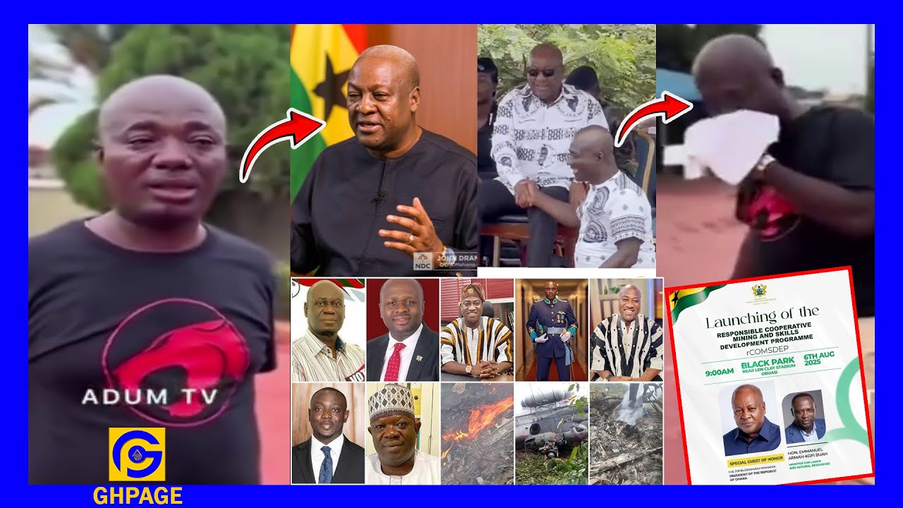 Prez Mahama Told Me He Won’t Go To Obuasi But..-Appiah Stadium Drops Convo Btwn Himself & President