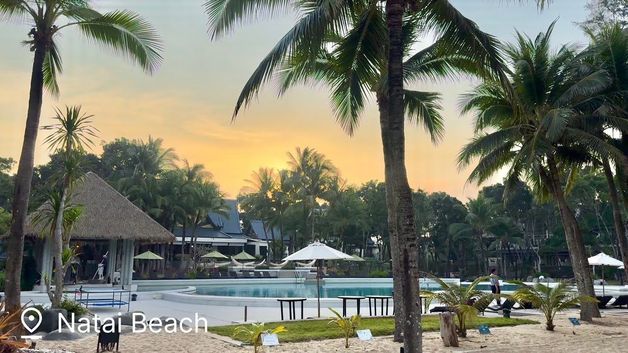 Natai Beach Resort&Spa 5*. Завтраки в отеле. Прогулка до пирса Khok Kloi