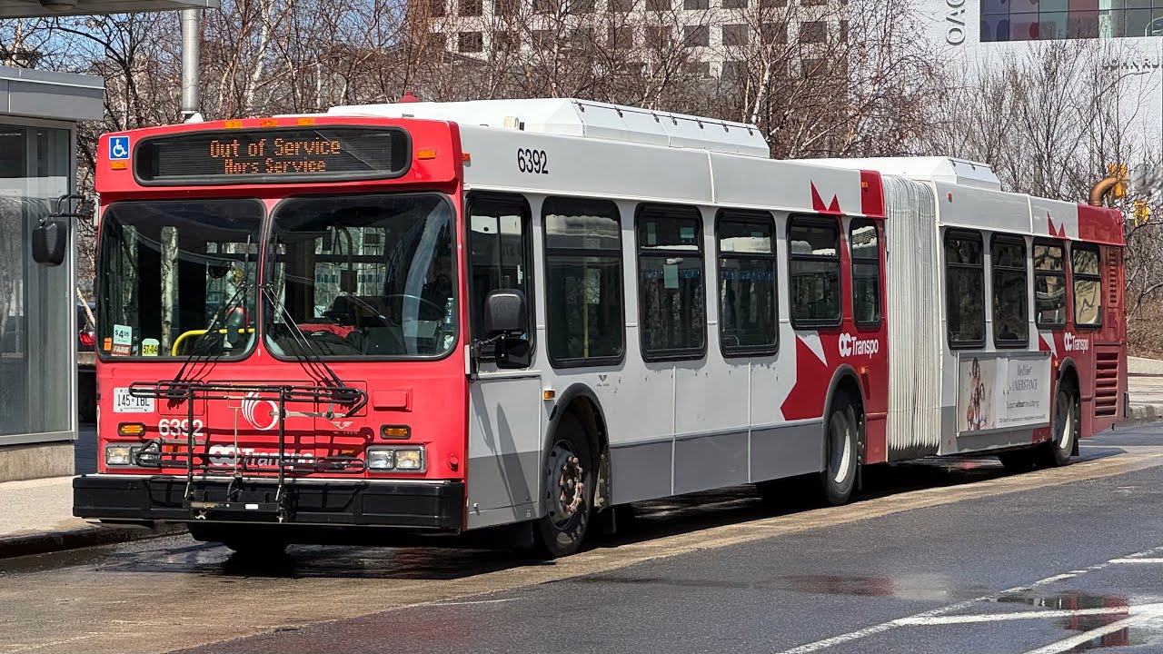 [FULL ROUTE, 4K] OC Transpo - Route 11: Parliament (New Flyer D60LF 6392)