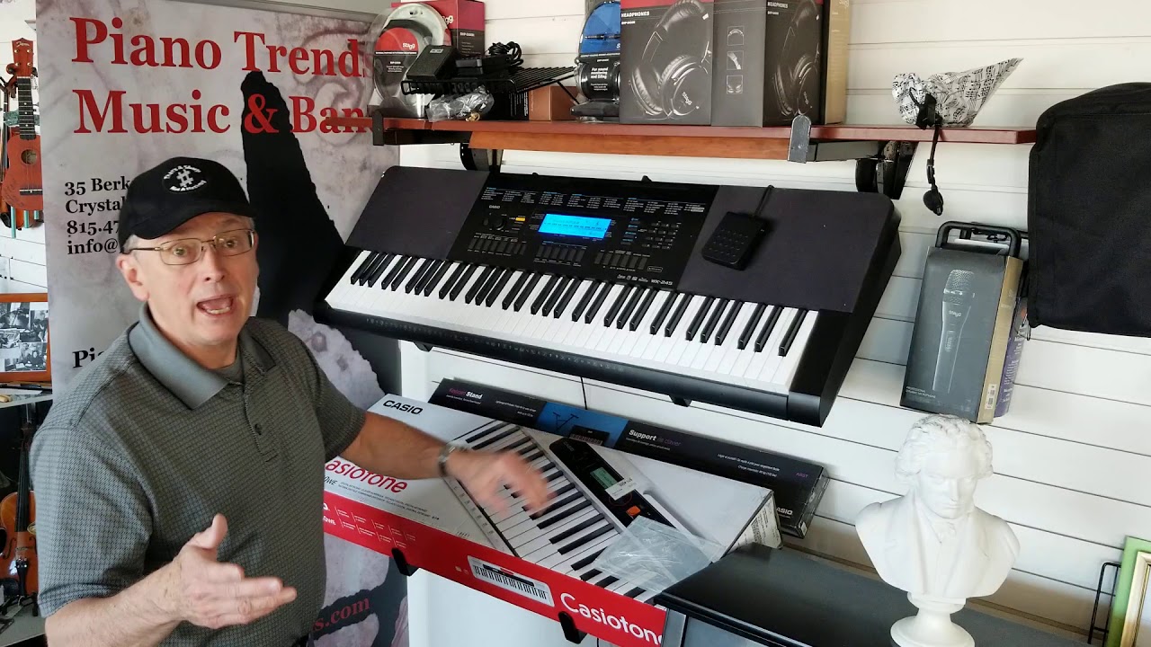 Casio keyboards at Pianotrends.com WK-245