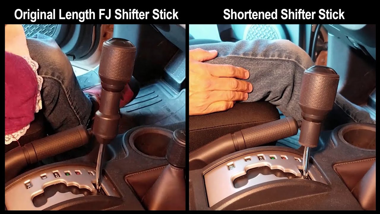 Toyota FJ Cruiser Shifter Stick Length Mod