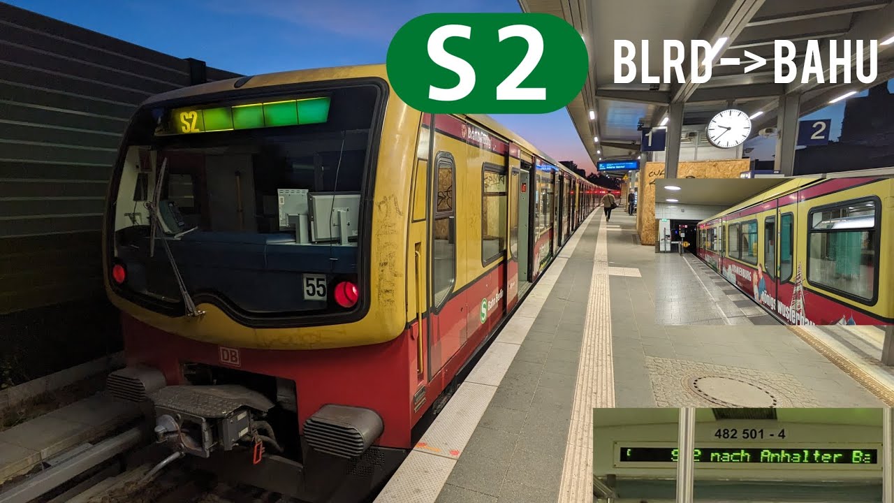 S-Bahn Berlin|Aussetzermitfahrt #4 auf der S2 von Lichtenrade bis Anhalter Bahnhof