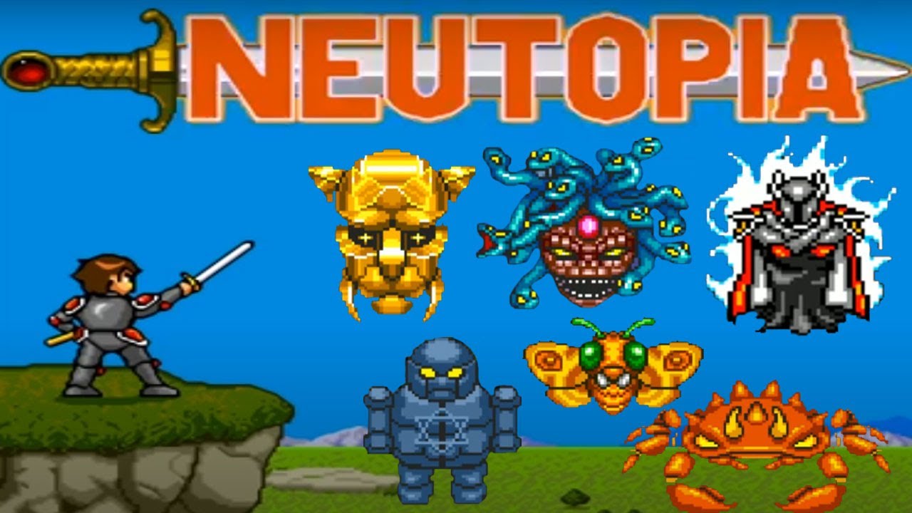 Every Bosses From The Neutopia Series