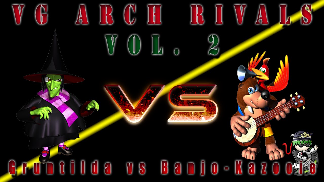 VG Arch Rivals 2 - Gruntilda vs Banjo-Kazooie [Intro Theme, Gruntilda's Lair +]