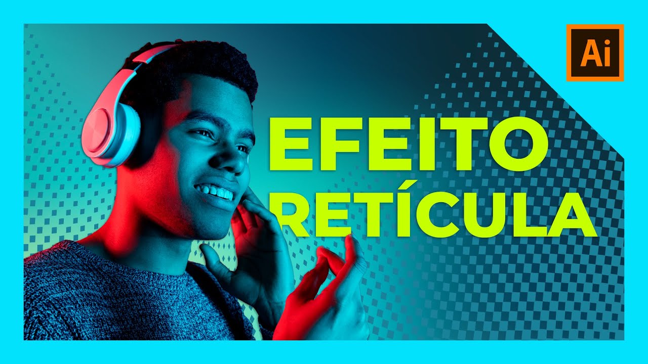 Criar brush com efeito de retícula no IIllustrator