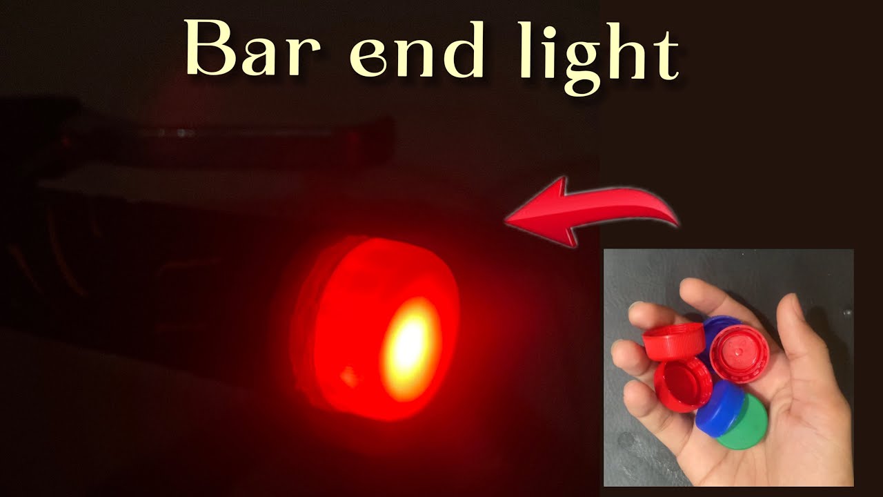 How to make bar end light for cycle