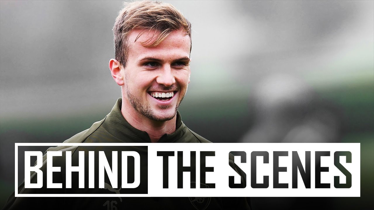 EXCLUSIVE: Rob Holding's first training session outside since injury