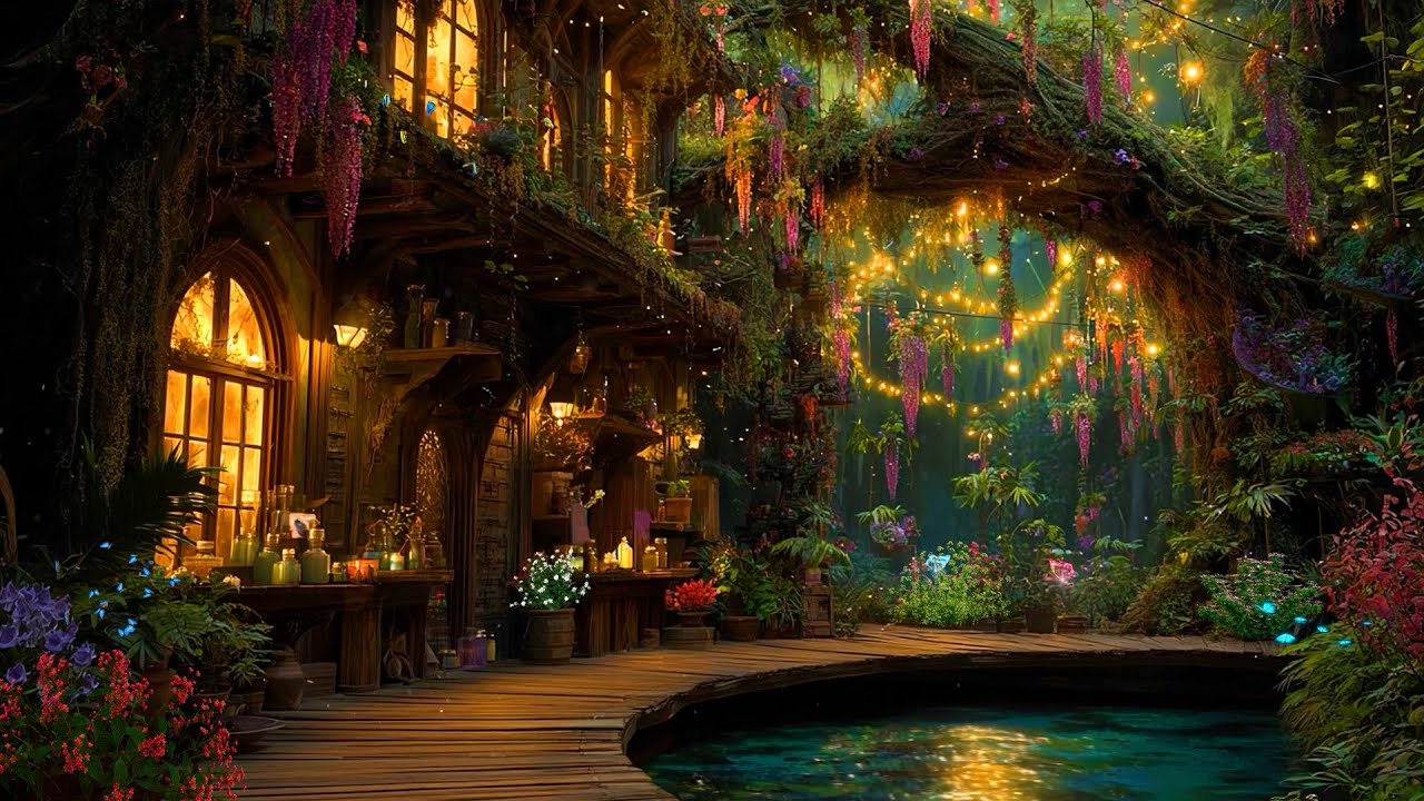 Enchanted Forest 🌿 Relaxing Magical Forest Music, Nature Sounds | Fantasy Music for Sleep & Ambience