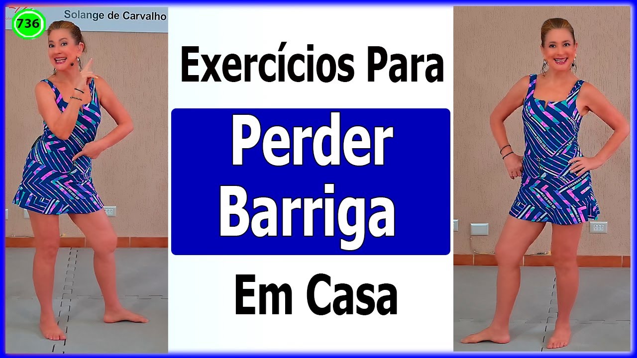 🔴 Exercícios Para Perder Barriga 🔥 Vídeo 736