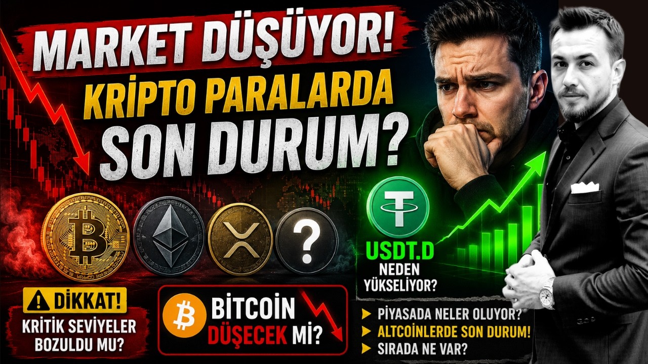 🚨 THE MARKET IS CRASHING! WHY IS USDT.D RISING? WILL BTC DROP FURTHER? | CRYPTO ANALYSIS | WLD | TIA