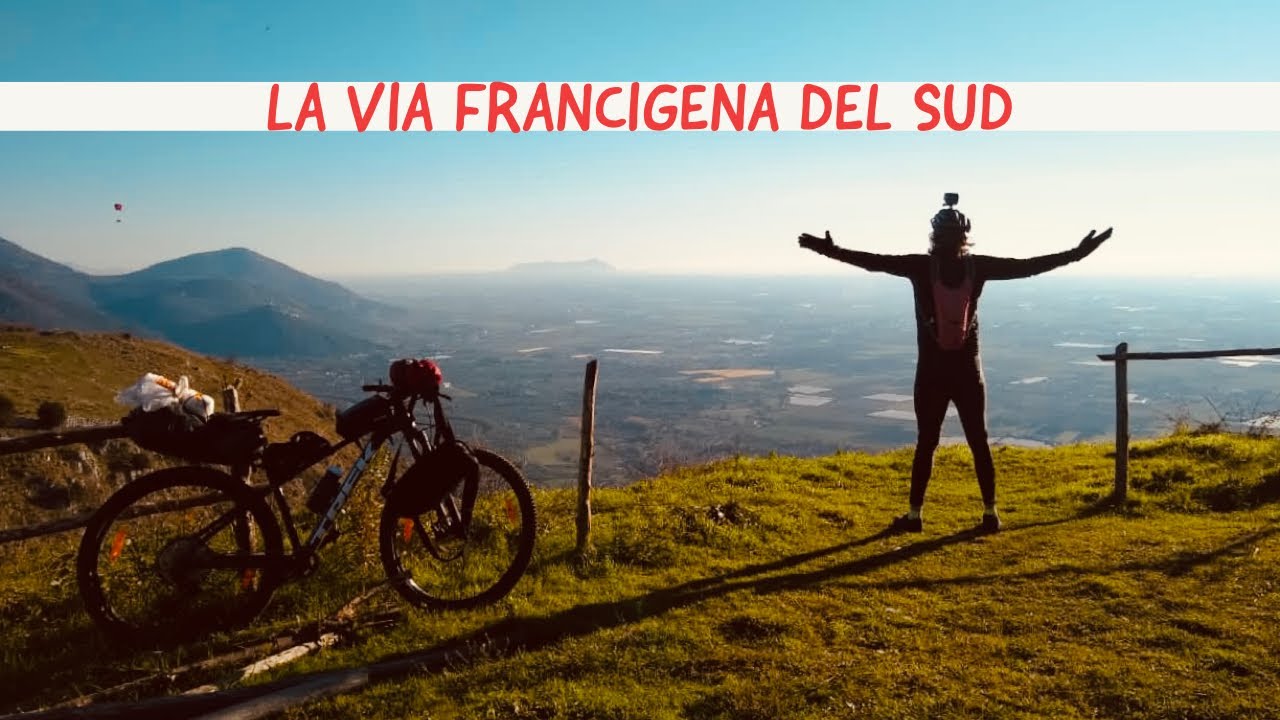 SOUTH VIA FRANCIGENA BY BIKE | STAGE 1/2 | FROM CORI TO VALVISCIOLO in Bivacco - Subtitles Available