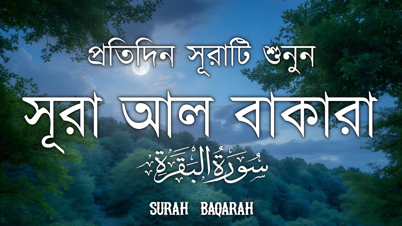 ঘরের উন্নতির জন্য সূরা বাকারা প্রতিদিন শুনুন I Surah Al Baqarah Full Quran Recitation | Alaa Aqel