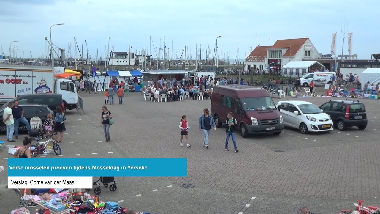 Verse mosselen proeven tijdens Mosseldag in Yerseke