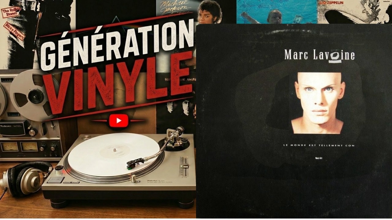 Marc Lavoine – Le Monde Est Tellement Con (1987) (Maxi 45T)