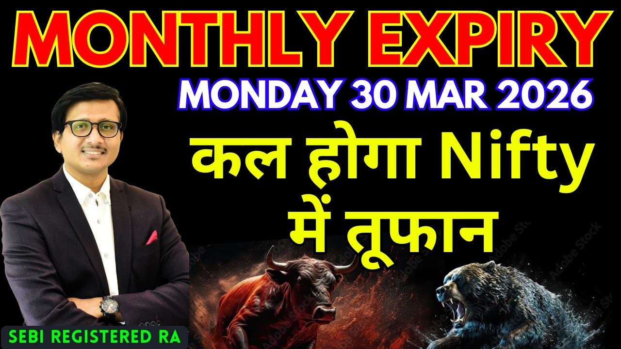 Nifty Prediction & Sensex Analysis for Tomorrow MONDAY 30 MAR 2026 | Nifty 50 Bank Nifty Tomorrow