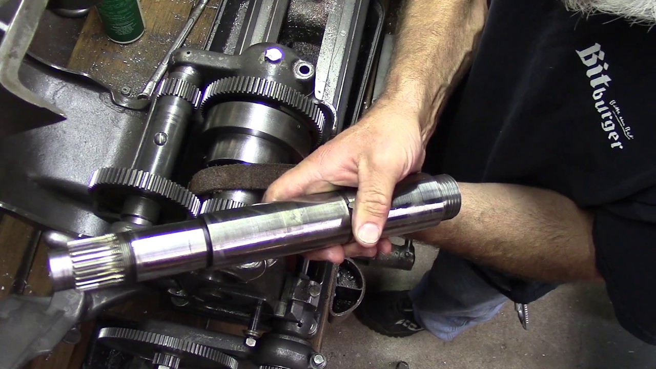 SouthBend 9 spindle removal.