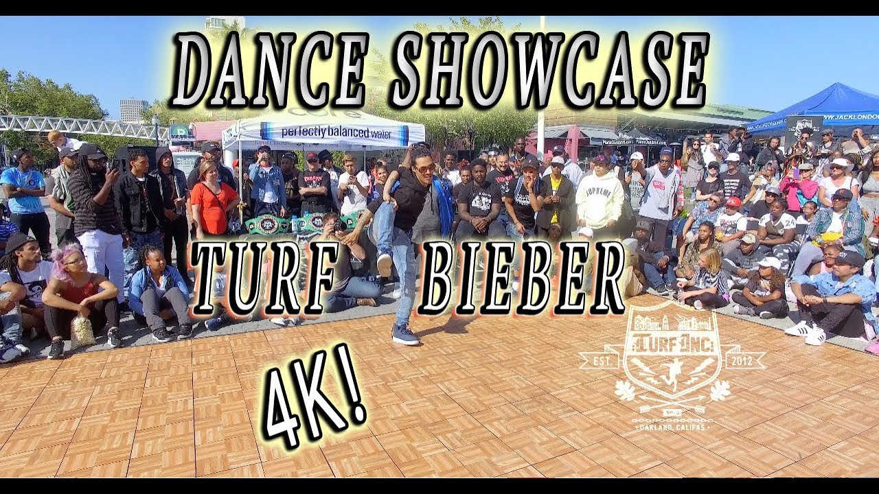 Turf Bieber Dance Showcase 4k TURFinc Jack London Square Dance Battle Festival II