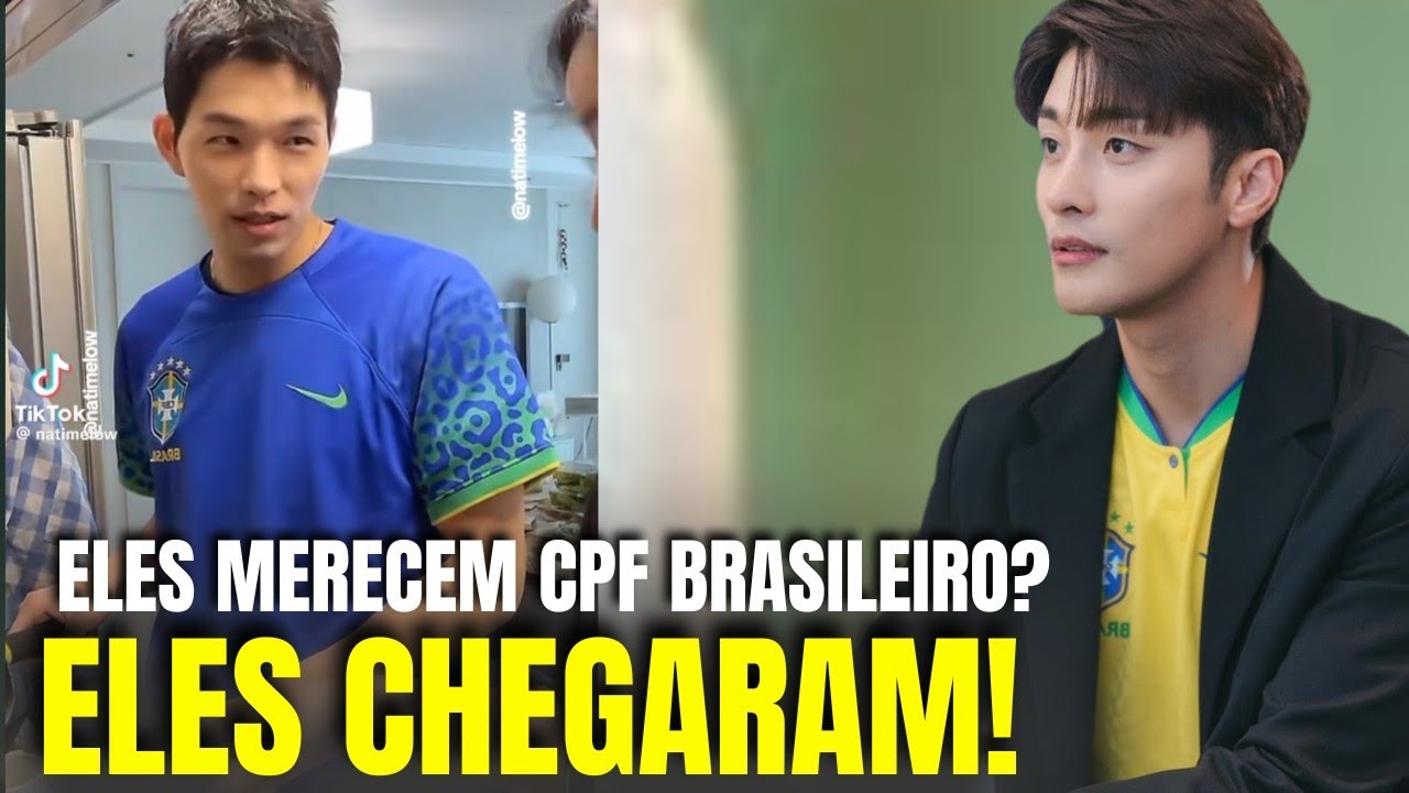 OS ATORES SUNG HOON E DOYOU JÁ CHEGARAM NO BRASIL, VOCÊS ESTÃO PREPARADAS