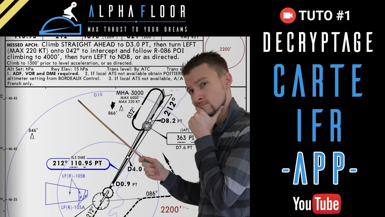 ✈️ ALPHAFLOOR 🇫🇷 - CARTE IFR APP