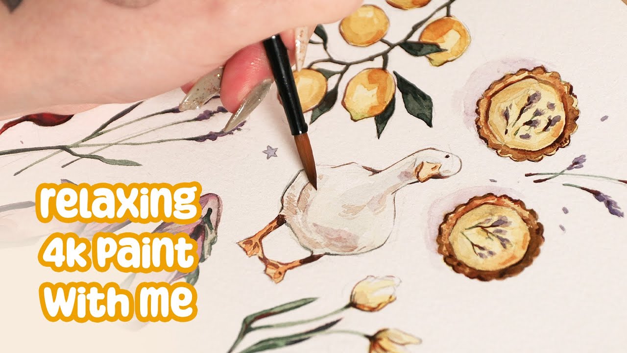 let’s paint together ✦ Paul Rubens Watercolor Process