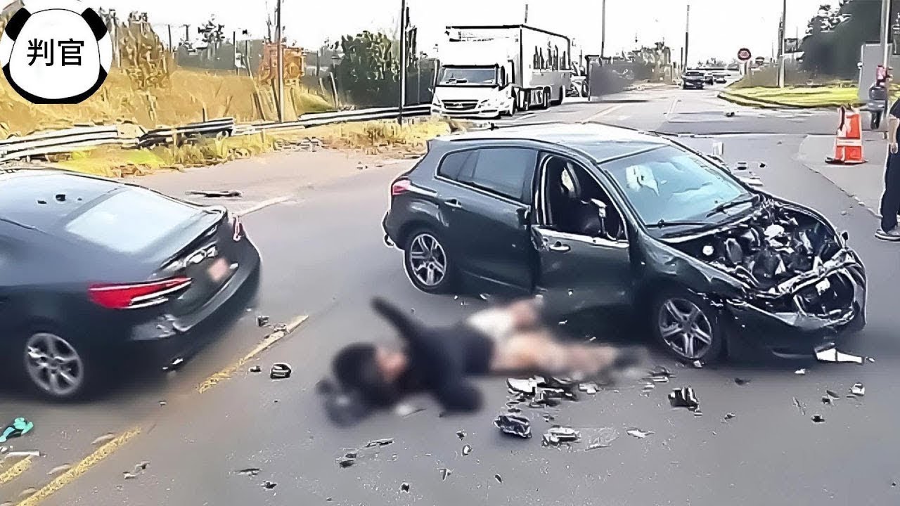 路怒症还敢别车挑衅？美式截停现场撞翻你！结局令人舒适！