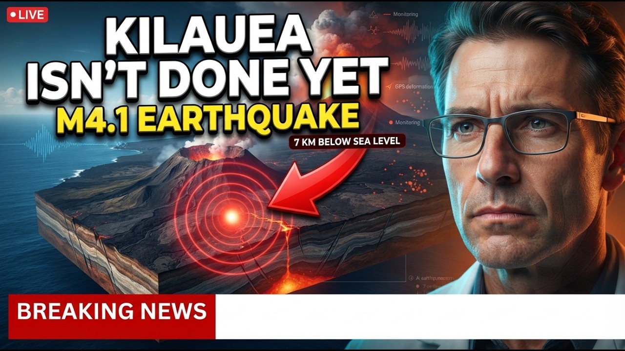 M4.1 Quake Just Shook Hawaii's Big Island &mdash; And Kilauea Isn't Done Yet