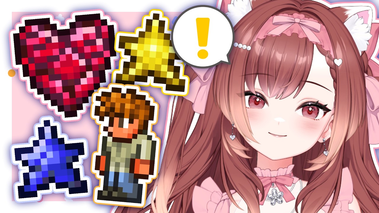 Terraria Vanilla Mage Run | 1.4.5 Update ♡ 【VTuber】