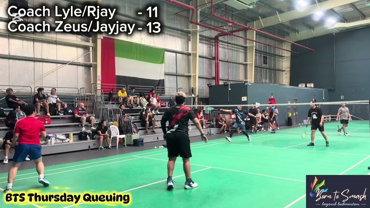 BTS Coach Lyle/Rjay vs Coach Zeus/JayJay - Thursday Queuing