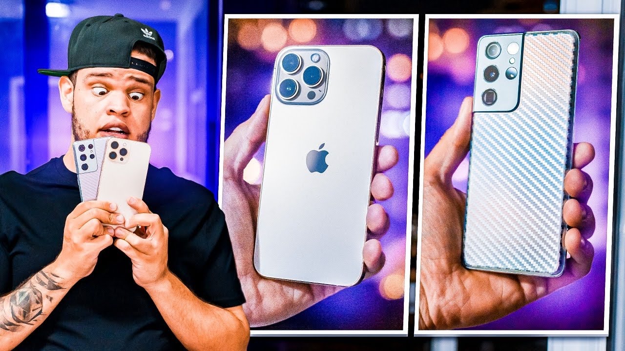 iPhone 13 PRO MAX vs SAMSUNG S21 ULTRA ‹ EduKof ›