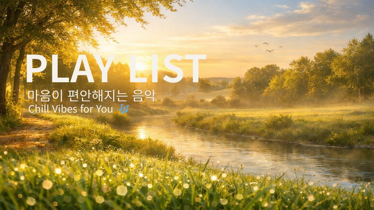 🎧[PLAYLIST] 🌿 숲, 아침을 연주하다 | 이슬·햇살·바람이 머무는 힐링 음악 20곡 (1H20M) #아침BGM #아침음악 #숲속음악