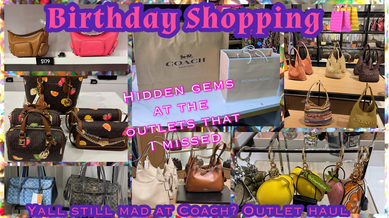 Покупки в нежно-розовых тонах в магазинах Coach и Michael Kors | Распродажа Coach | Что я купила! 🛍️