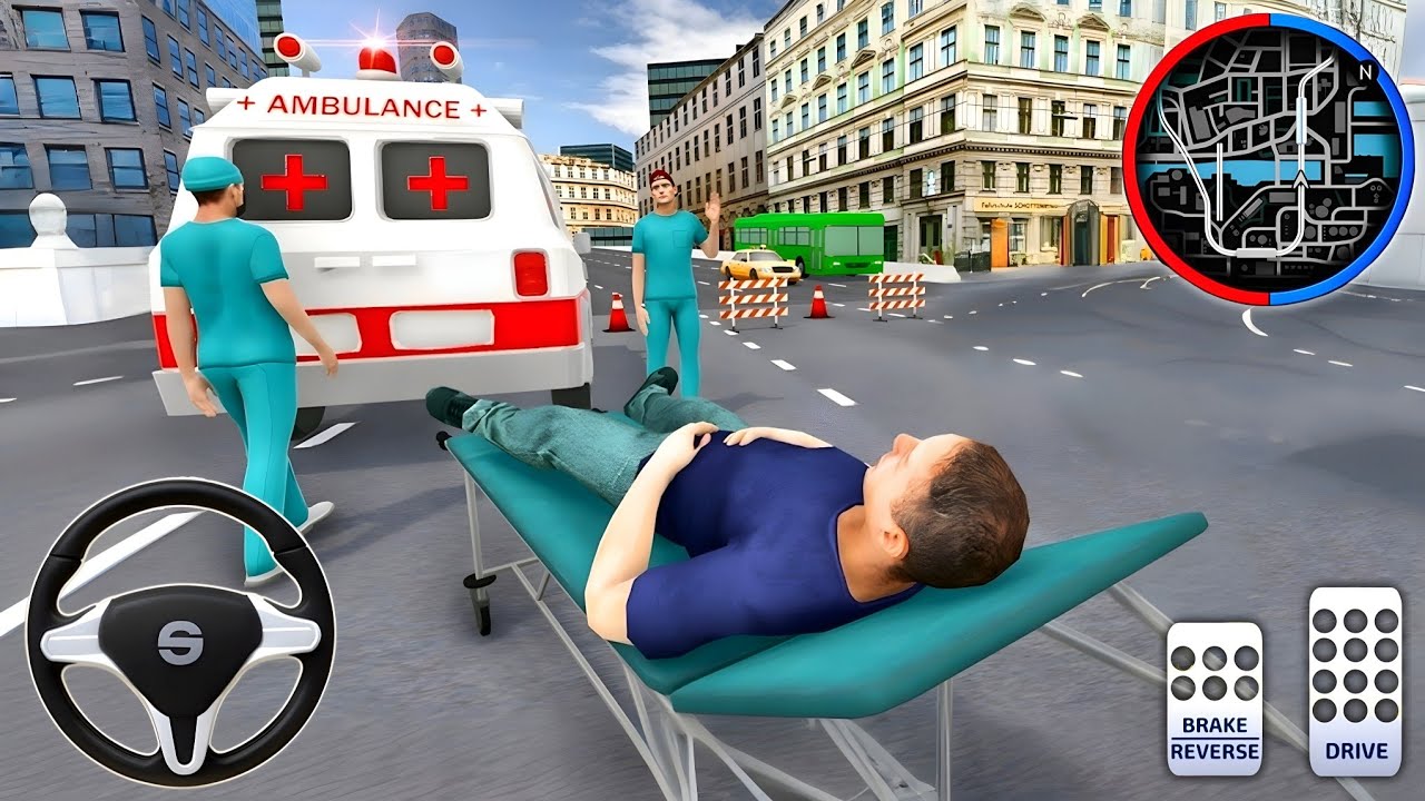 محاكي قيادة شاحنة الإطفاء الحقيقي - ألعاب شاحنة الإطفاء - ألعاب السيارات ألعاب الأندرويد #29