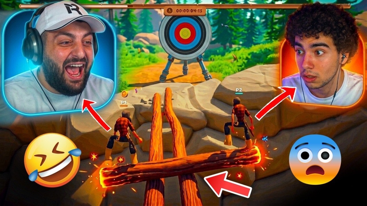 🤣Ոչ մեկդ խաղալ չգիտեք🤬❗Log Riders