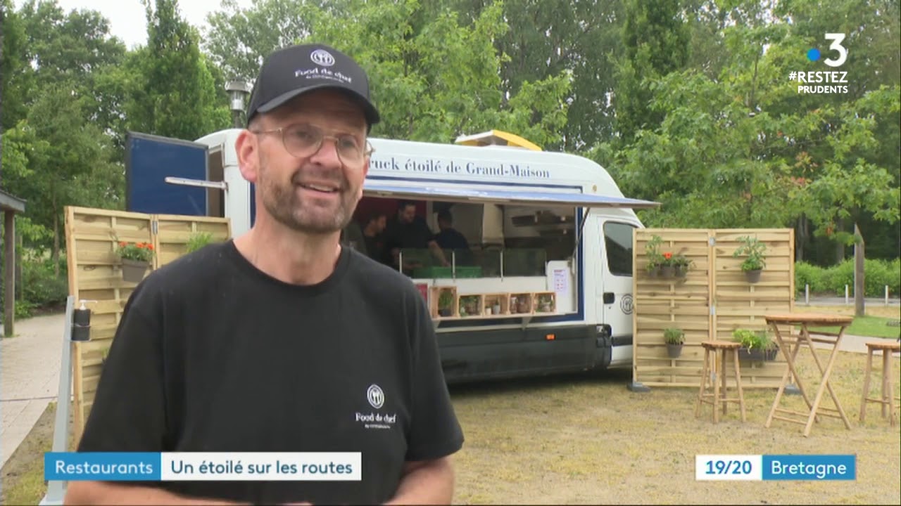 Le chef étoilé Christophe Le Fur lance son food truck