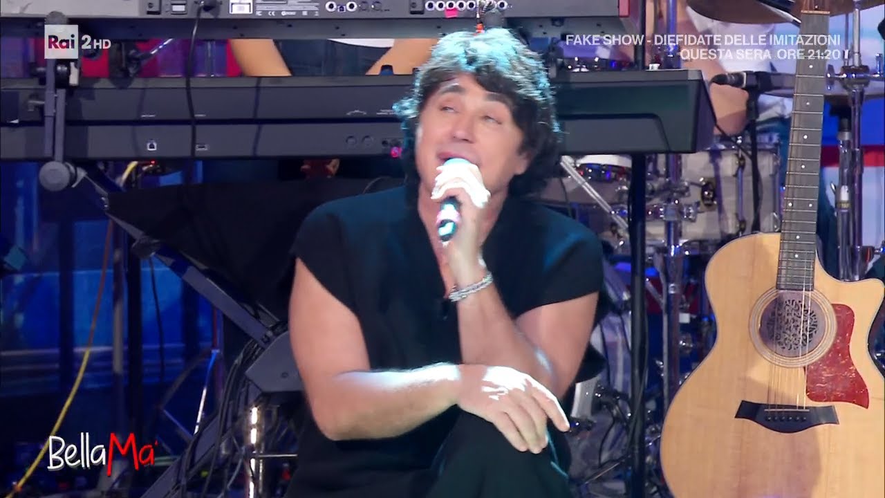 Scialpi canta dal vivo a BellaMa' - BellaMa' 18/10/2023