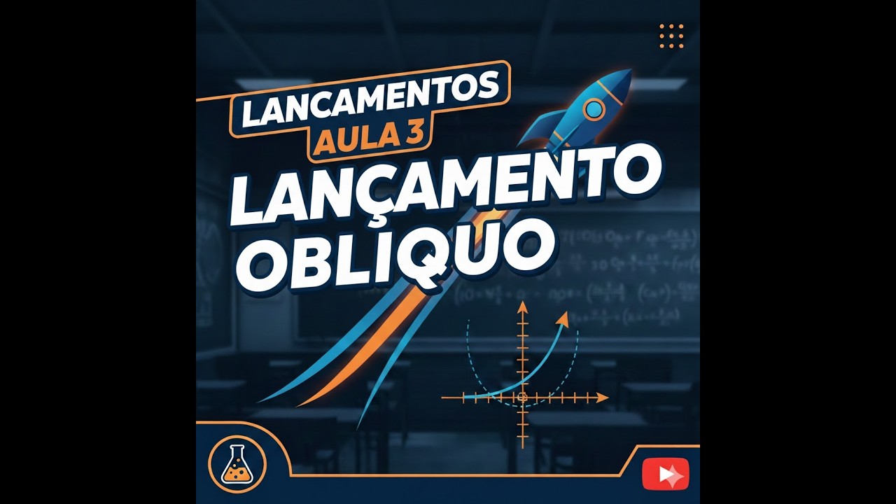 LANÇAMENTOS - AULA 3 - Lançamento Oblíquo - PROF CHRISTIAN #física #lançamentos