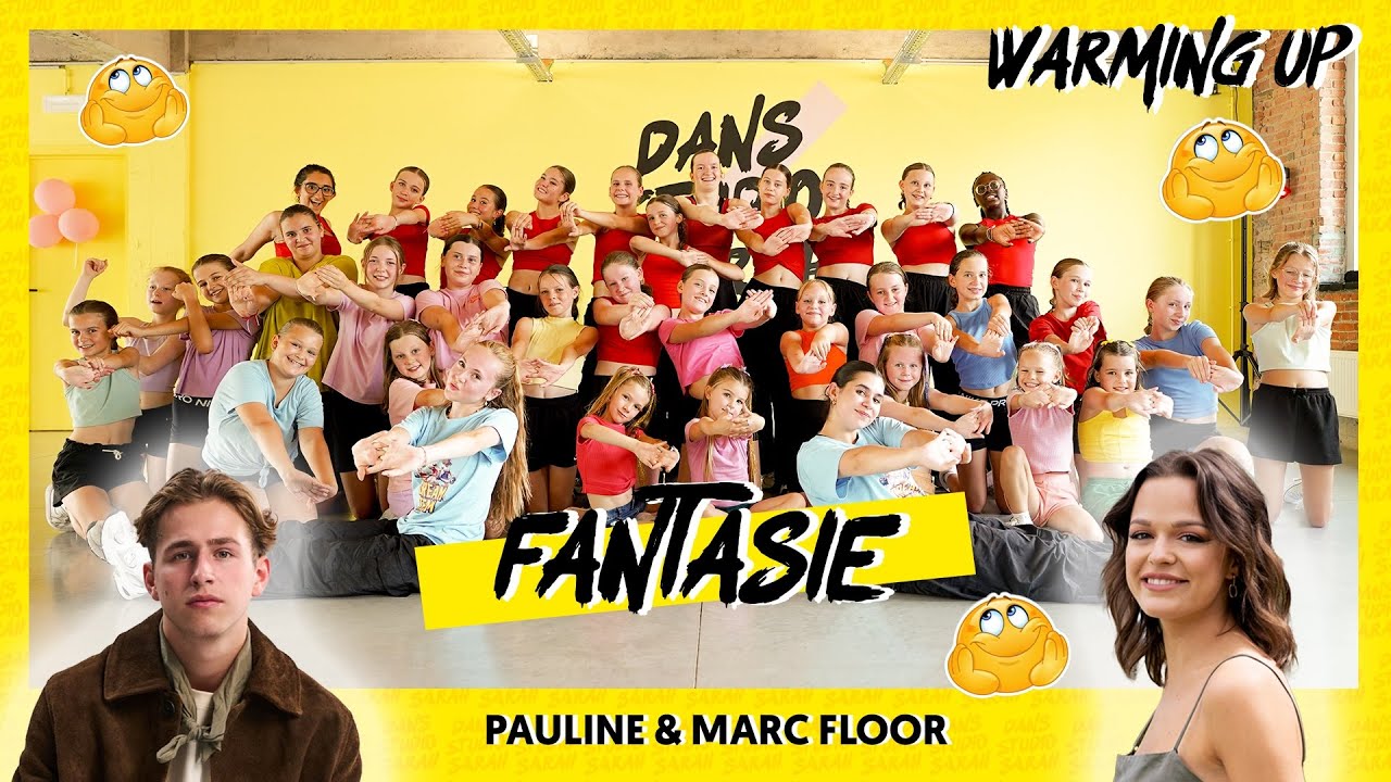 Fantasie - Pauline & Marc Floor | Dance Video | Choreography | Easy Kids Dance | Warming up
