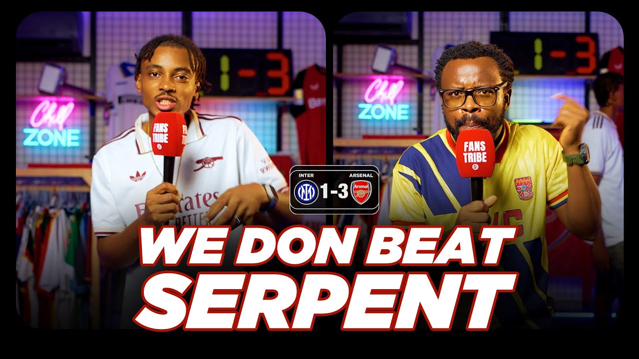 INTER  1- 3 ARSENAL ( @psalmwrite & Ade - NIGERIAN FAN REACTION) 2025-2026 UEFA CHAMPIONS LEAGUE