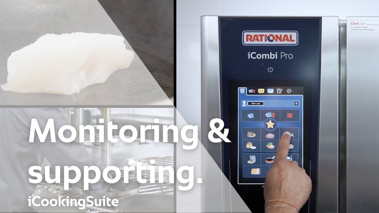 Monitoring and support thanks to the iCookingSuite | RATIONAL