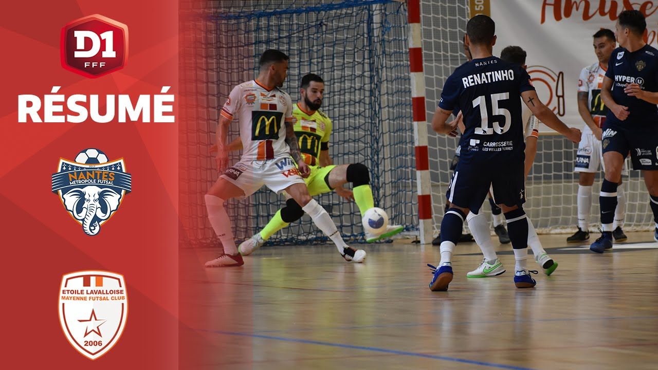 D1 Futsal, J1 : Nantes Métropole - Etoile Lavalloise (3-5)