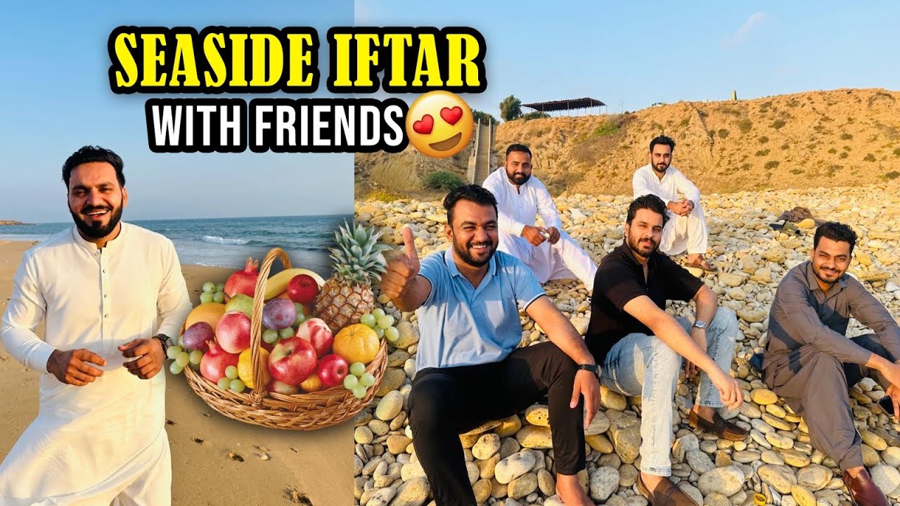 Iftar at beach with friends ❤️😍