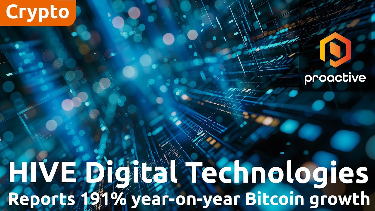 HIVE Digital reports January Bitcoin output with 290% YoY hashrate growth