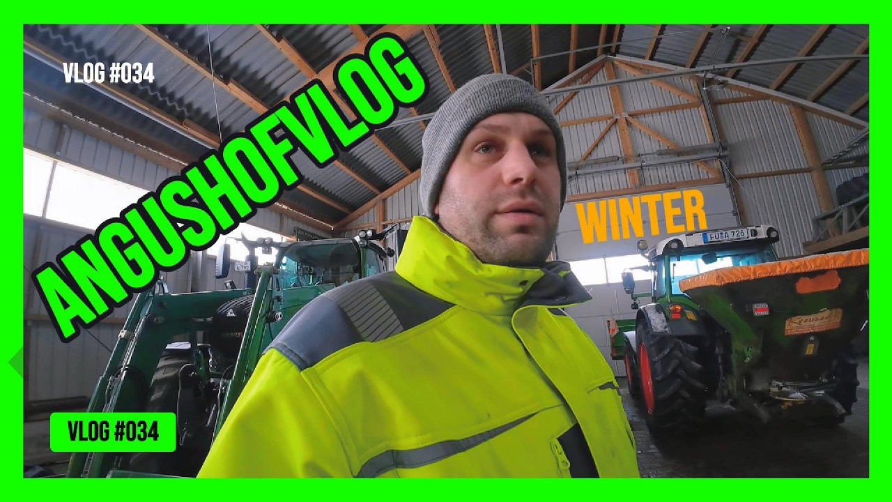 AngushofVlog #034 Winterdienst, Biberschaden, Stall